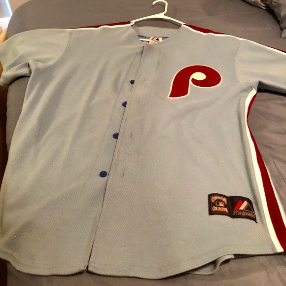 OriginalCooperstown Phillies”Mike Schmidt”Original Baseball Collectors Shirt XXL - Picture 2 of 4